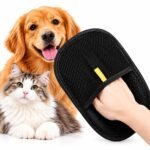 Pet Hair Remover Glove for Dogs & Cats – Double-Sided Reusable Fur & Lint Removal Mitt, Washable Deshedding Cleaning Glove for Clothes, Sofa, Carpet & Furniture