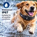 Automatic Anti-Bark Dog Collar – Waterproof Rechargeable Bark Control Training Collar with Adjustable Vibration for Dogs & Puppies - Image 3