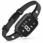 Automatic Anti-Bark Dog Collar – Waterproof Rechargeable Bark Control Training Collar with Adjustable Vibration for Dogs & Puppies
